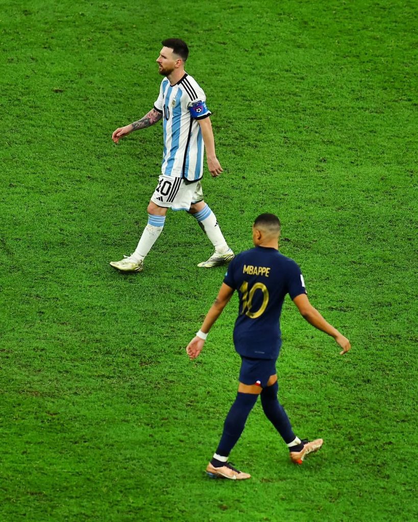 Mbappé and Messi (Photo Credit: FIFA via X)