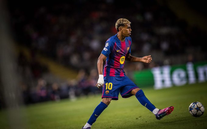 Lamine Yamal of Barcelona. (Photo Credit: Barcelona media)