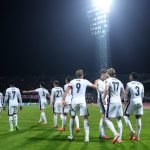 England Players Celebrating a goal (Photo Credit: England via X)