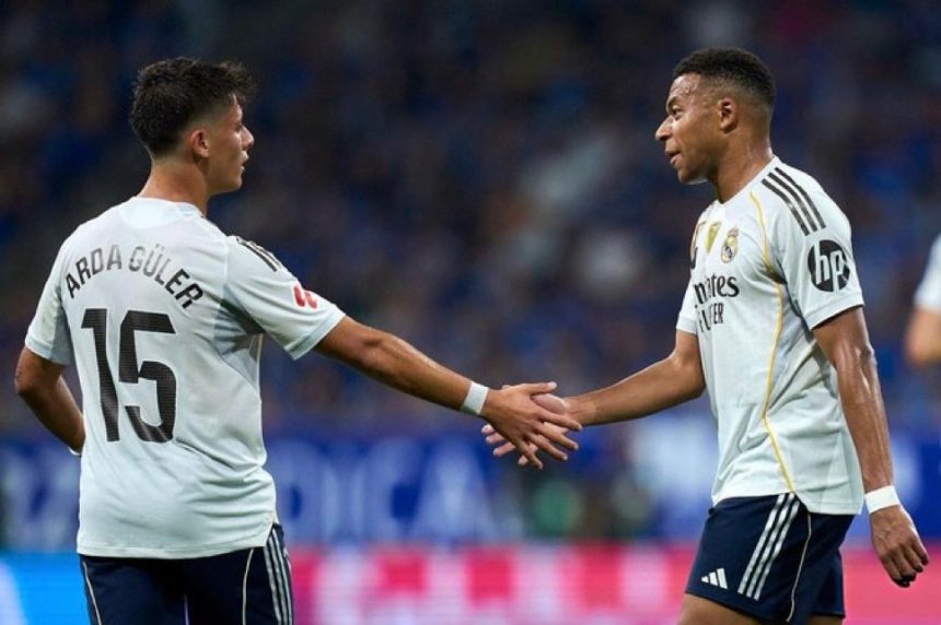 Arda Güler and Kylian Mbappe (Photo Credit: Real Madrid via X)