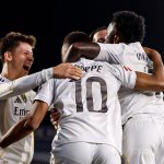Real Madrid players celebrate. (Photo Credit: Real Madrid via X)