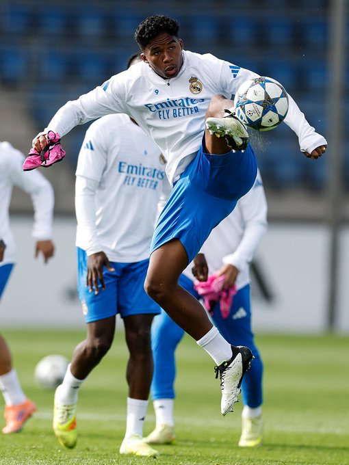 Endrick of Real Madrid (Photo Credit: Madrid via X)