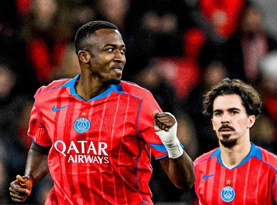 William Pacho of PSG (Photo Credit : Ligue 1 via X)