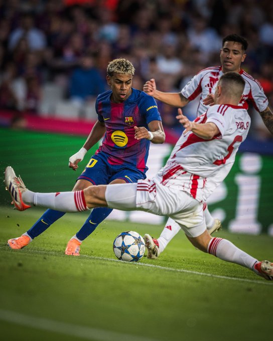 Lamine Yamal of Barcelona (Photo Credit: Barca via X)