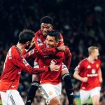 Casemiro and Bruno with teammates (Photo Credit: United via X)