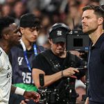 Vinicius junior and Xabi Alonso of Real Madrid (Photo Credit: Fabrizio via X)
