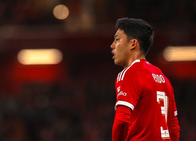 Endo of Liverpool (Photo Credit: Liverpool via X)