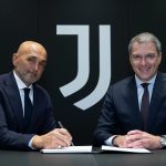 Luciano Spalletti signs for Juventus (Photo credit: Juve via X)