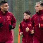 Casemiro and Lisandro Martinez (Photo Credit: Manchester United X handle)