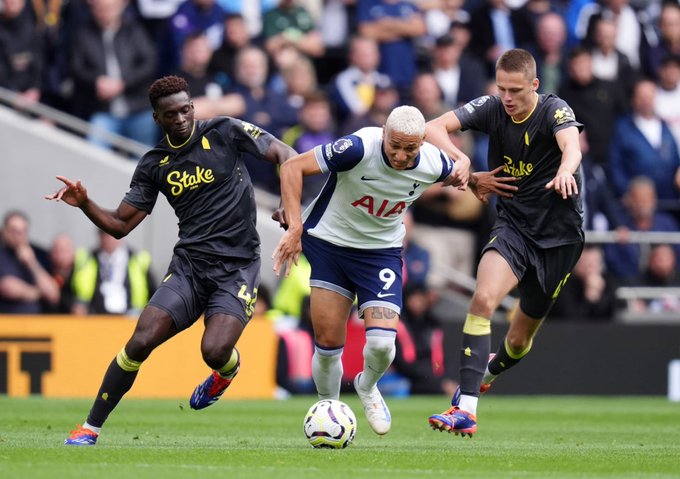 Richarlison of Tottenham (Photo Credit: Richarlison via X)