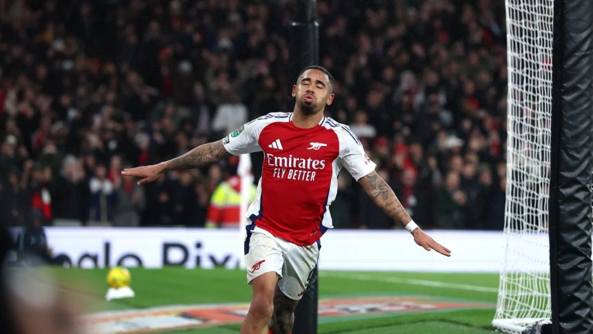 Gabriel Jesus. Photo Credit: Arsenal Media.