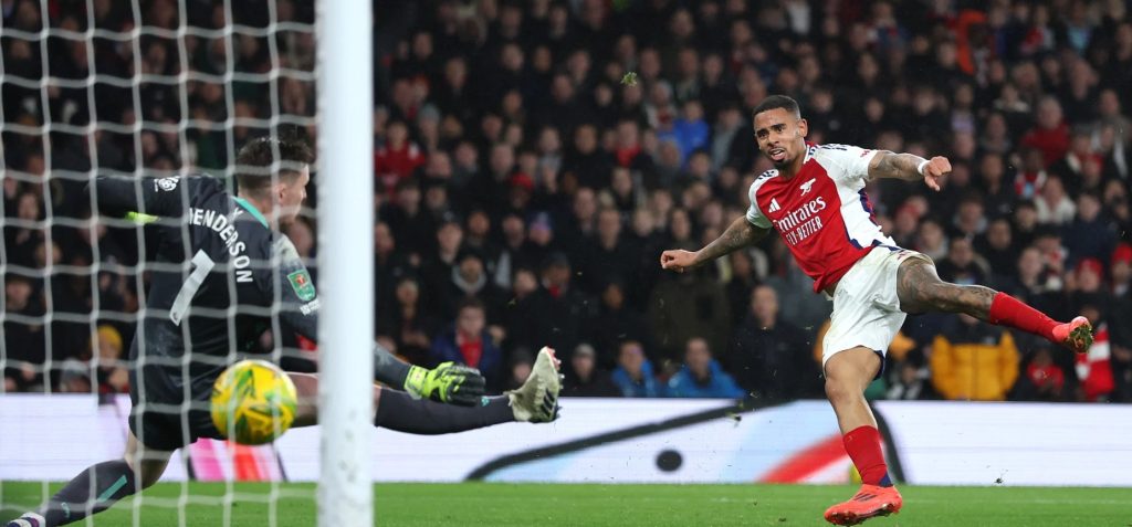 Gabriel Jesus. Photo Credit: Arsenal Media.