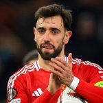 Bruno Fernandes and Ruben Amorim (Photo Credit - Manchester United via X)