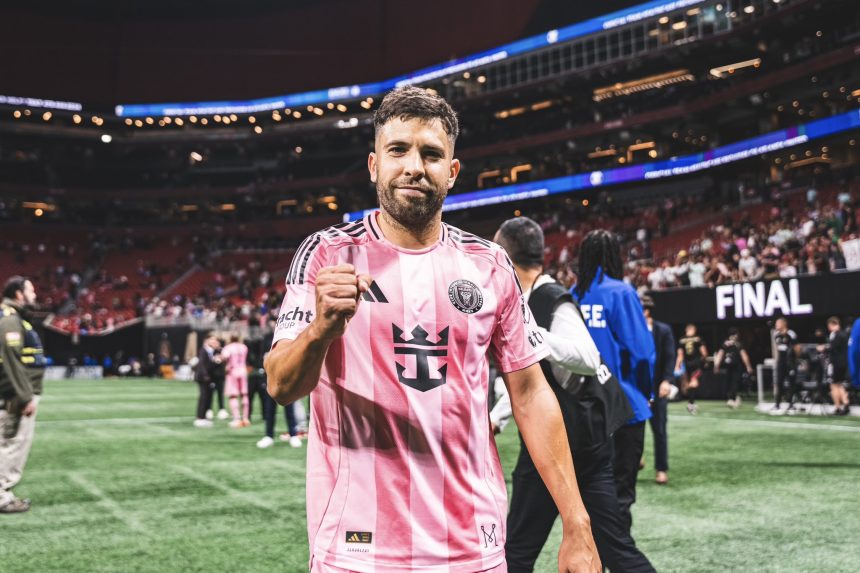 Jordi Alba of Inter Miami (Photo Credit: Jordi Alba via X)