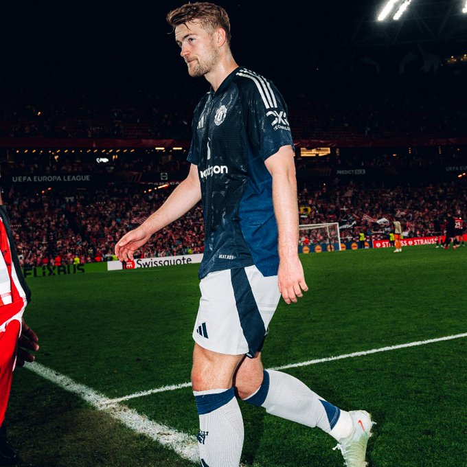Matthijs de Ligt of Manchester United (Photo Credit: United via X)