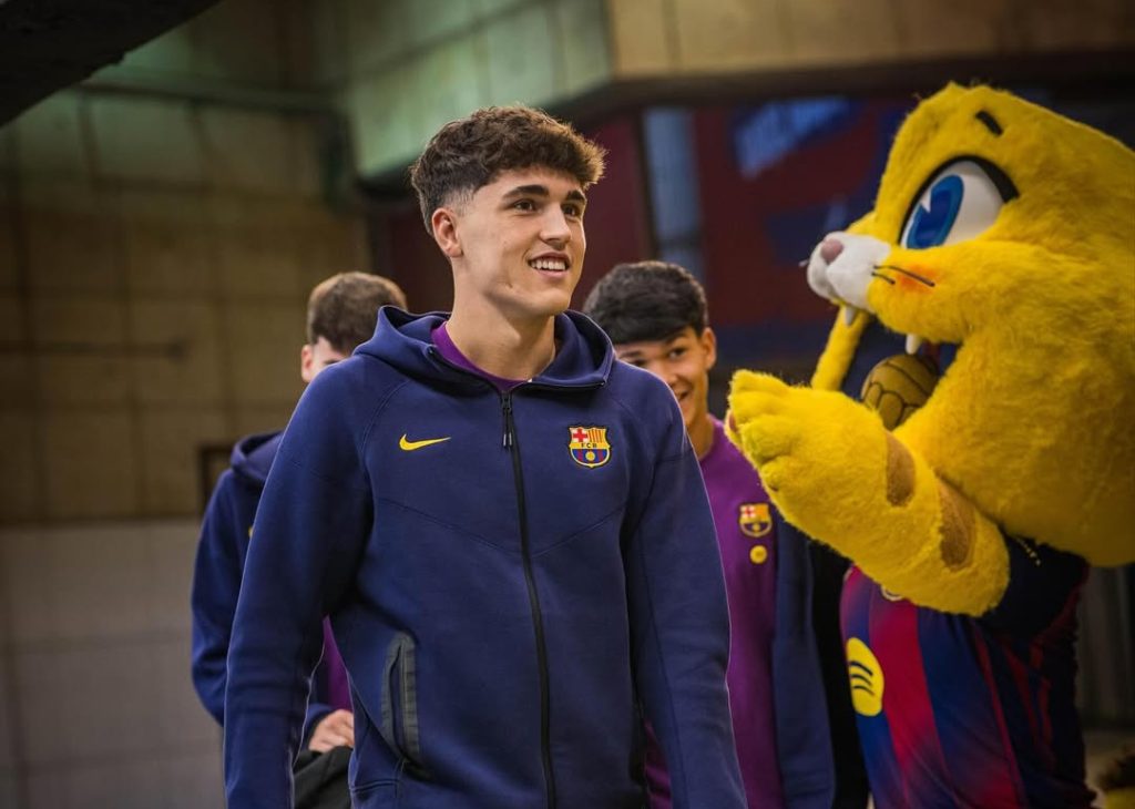 Pau Cubarsí (Photo Credit: Pau Cubarsí via Instagram)