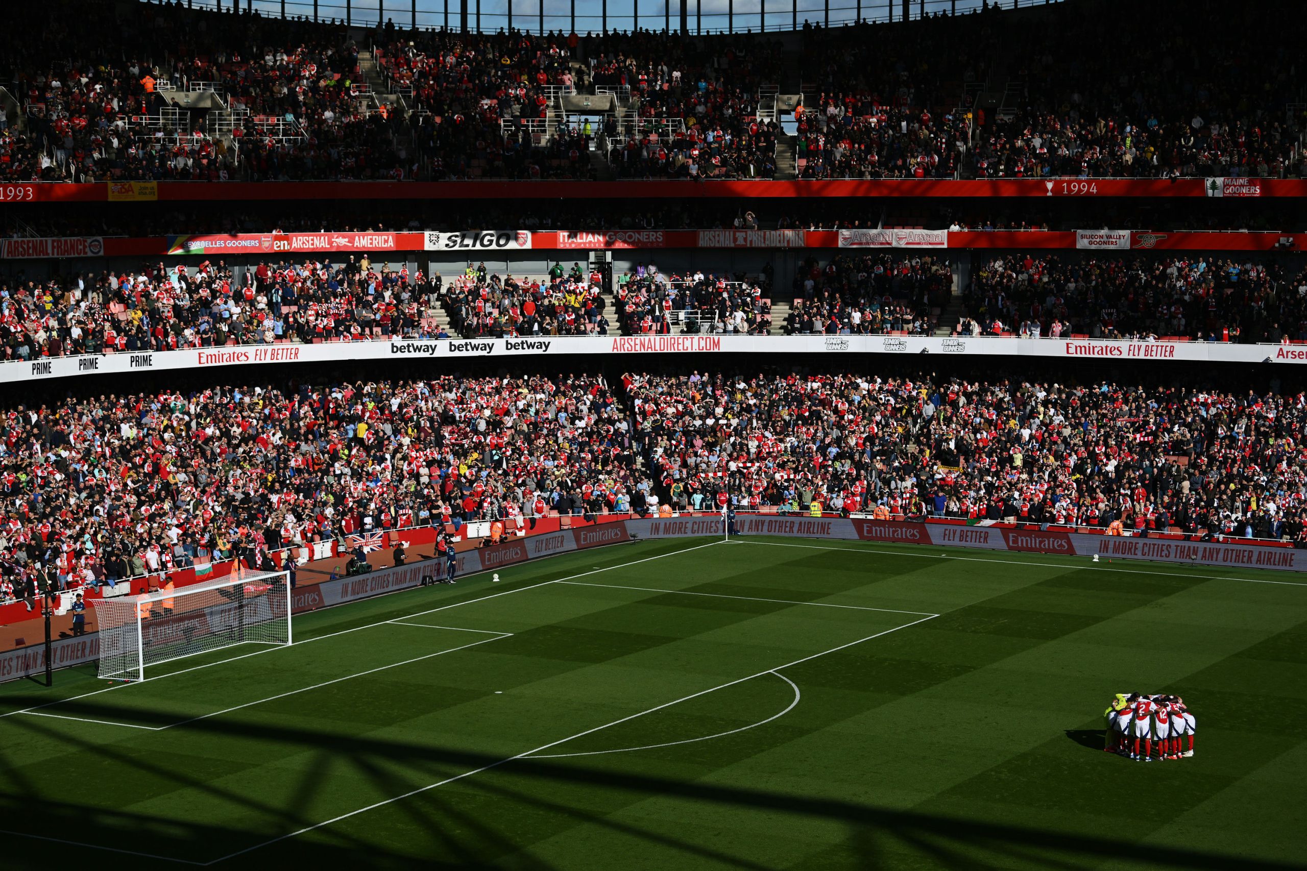Arsenal fans (Photo Credit: Arsenal X handle)