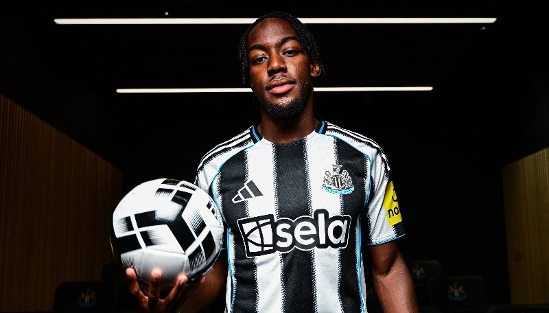 Anthony Elanga (Photo credit: @NUFC on X).