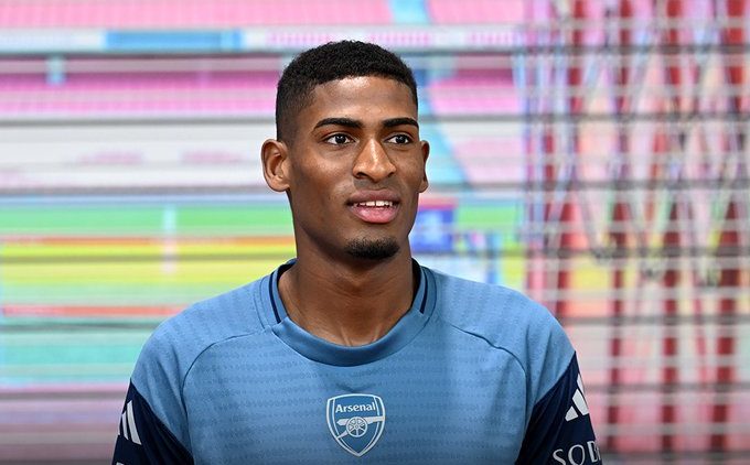 Mosquera (Photo Credit - Arsenal via X)