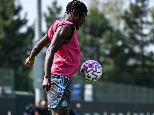 Anthony Elanga (Photo credit: @NUFC on X).