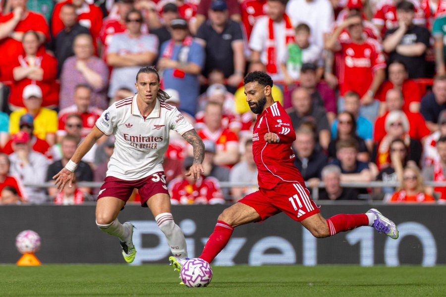Mohammed Salah of Liverpool (Photo Credit: Liverpool via X)