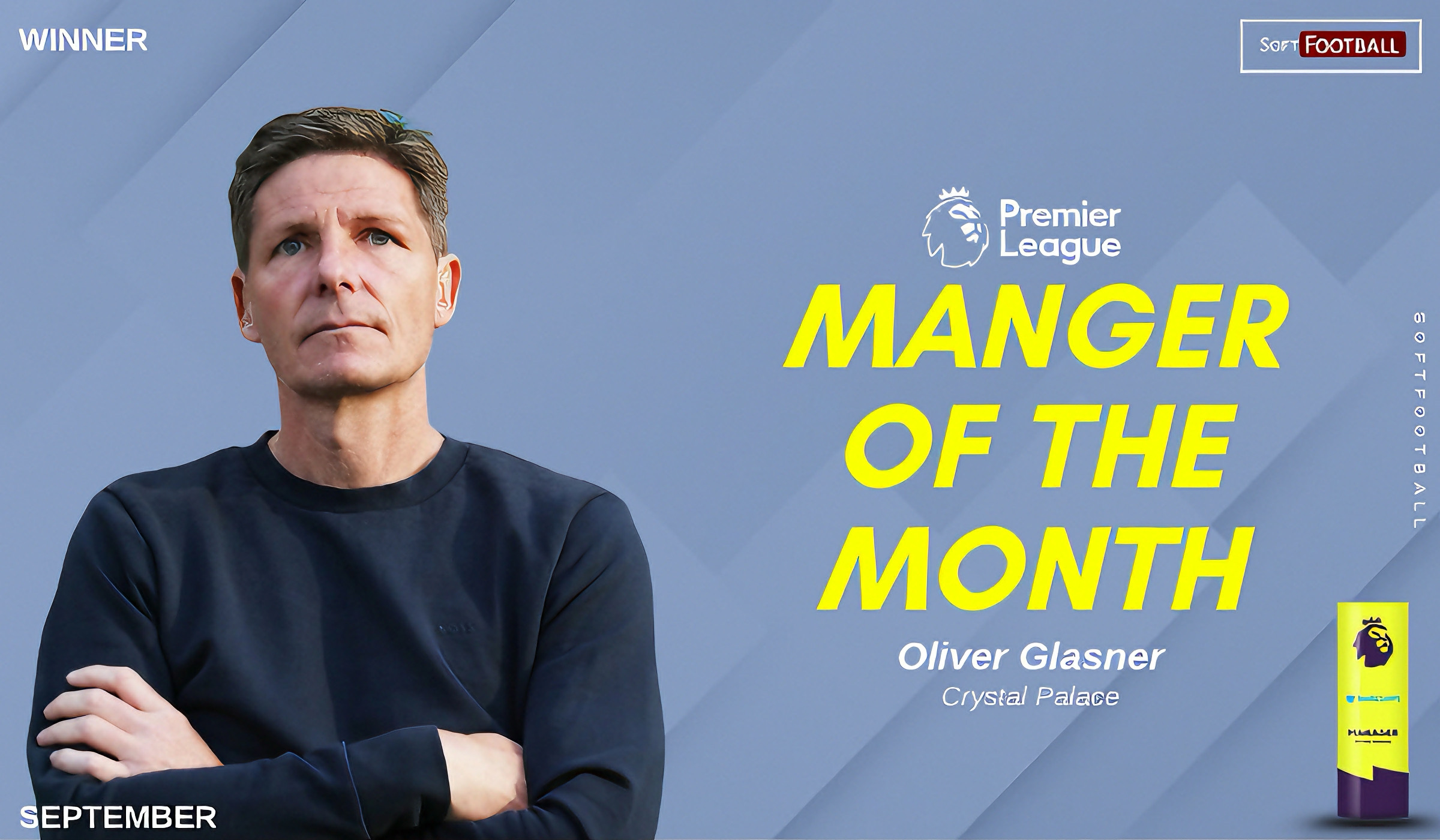 Oliver Glasner (Photo Credit: Softfootball Media)