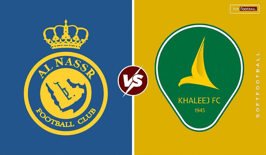 Al Nassr vs Al Khaleej (Photo Credit: Softfootball Media)