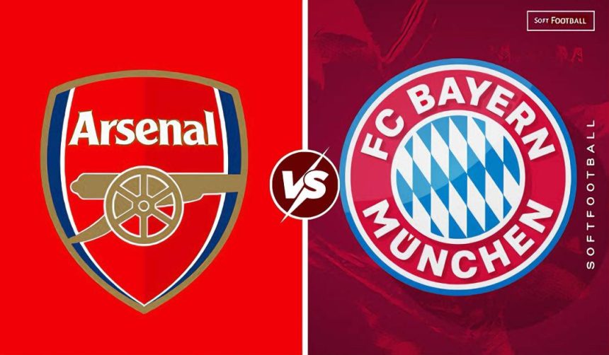 Arsenal vs Bayern Munich (Photo Credit: Softfootball Media)