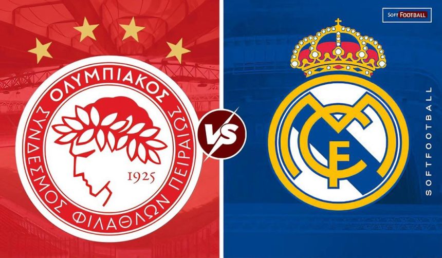 Olympiacos vs Real Madrid (Photo Credit: Softfootball Media)