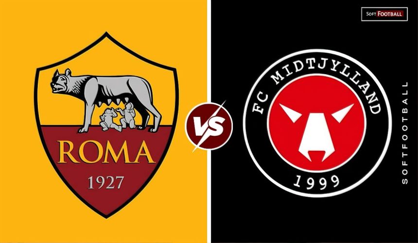 AS Roma vs Midtjylland (Photo Credit: Softfootball Media)