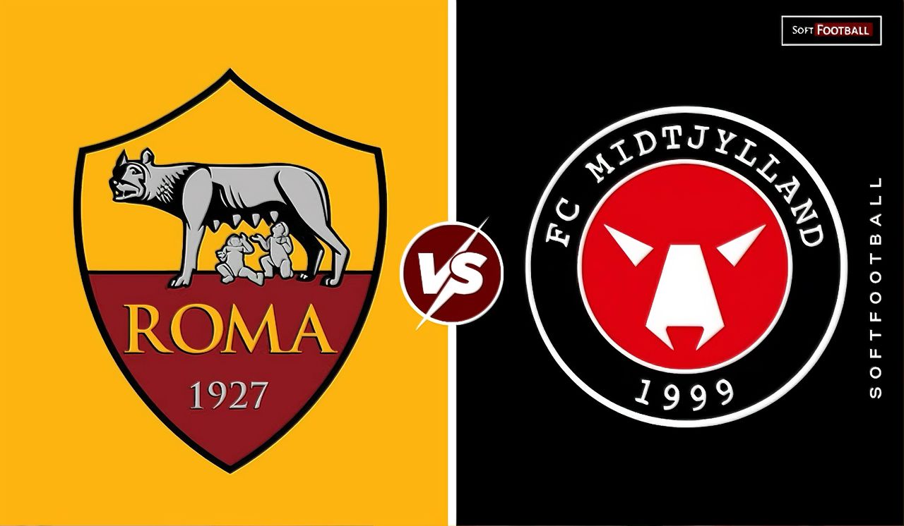 AS Roma vs Midtjylland (Photo Credit: Softfootball Media)