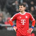 Jonas Urbig. Photo Credit: Bayern Munich Media