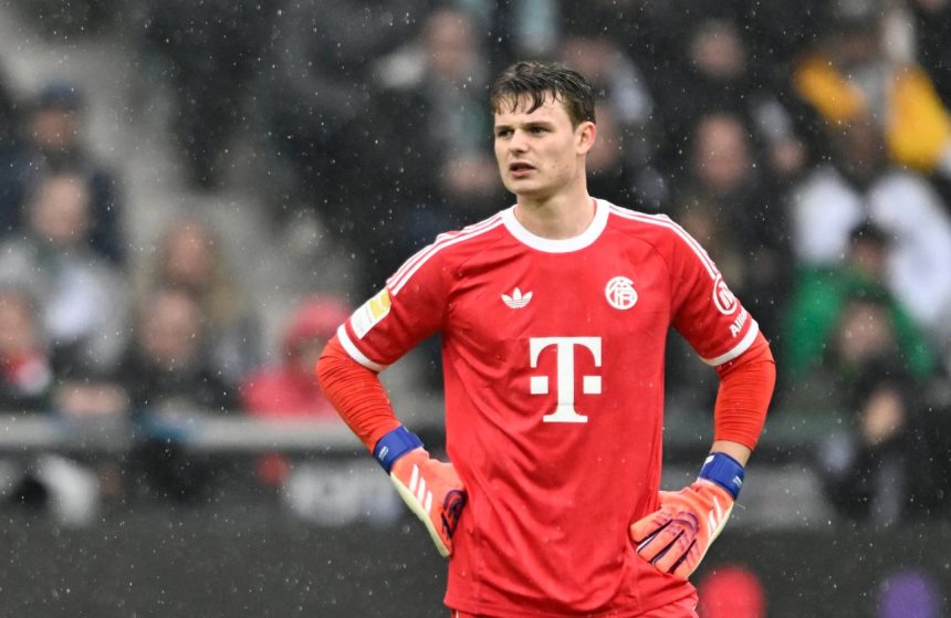 Jonas Urbig. Photo Credit: Bayern Munich Media