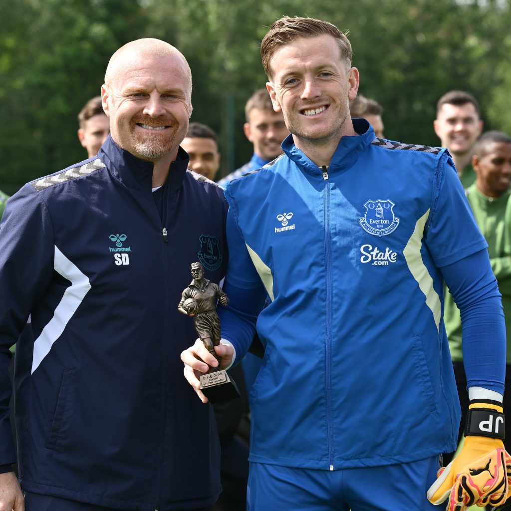 Men's Player of the Season: Jordan Pickford (Phot Credit: Everton X)
