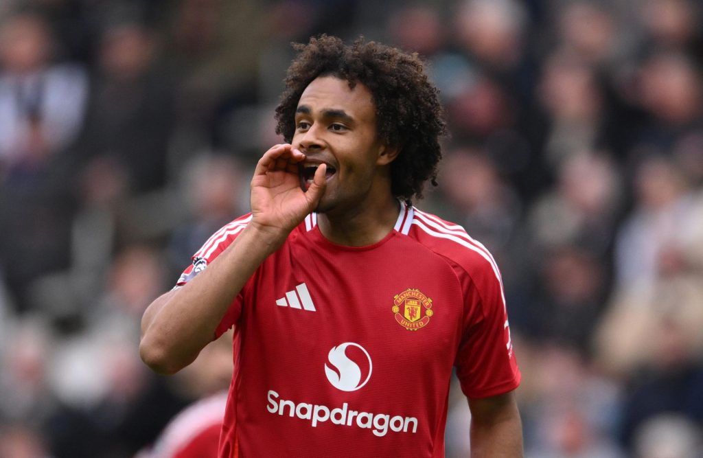 Joshua Zirkzee. Photo Credit: Man United Media.