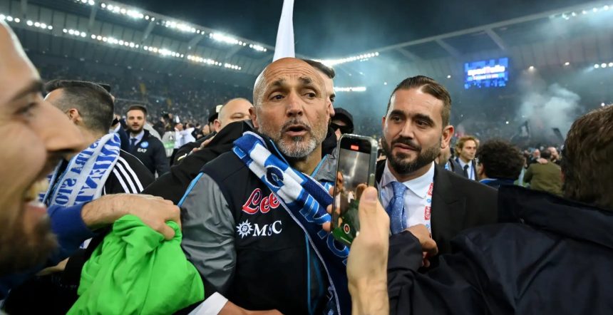 Luciano Spalletti. Photo credit: Napoli Media.