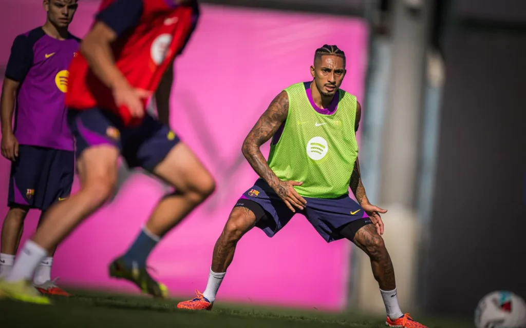 Raphinha (Photo Credit: FCBarcelona via X)