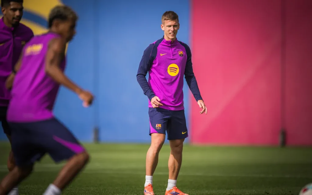 Dani Olmo (Photo Credit: Barcelona via website)