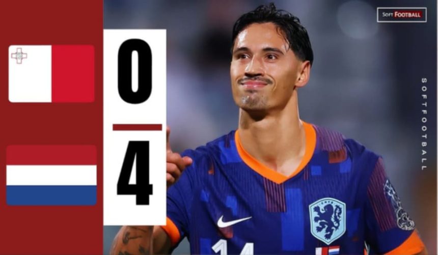 Malta vs Netherlands (Softfootball Media)