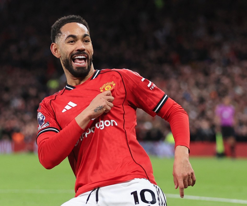Matheus Cunha. Photo Credit: Man United Media.