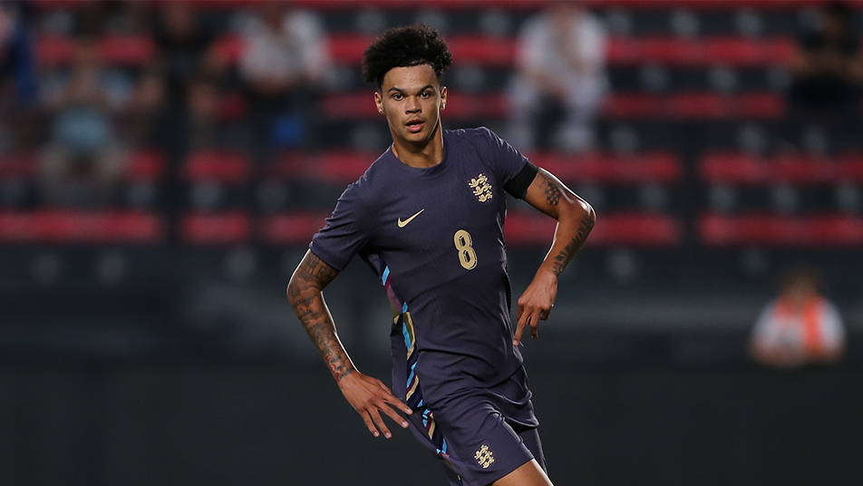 Nico OReilly (Photo Credit: England football website)
