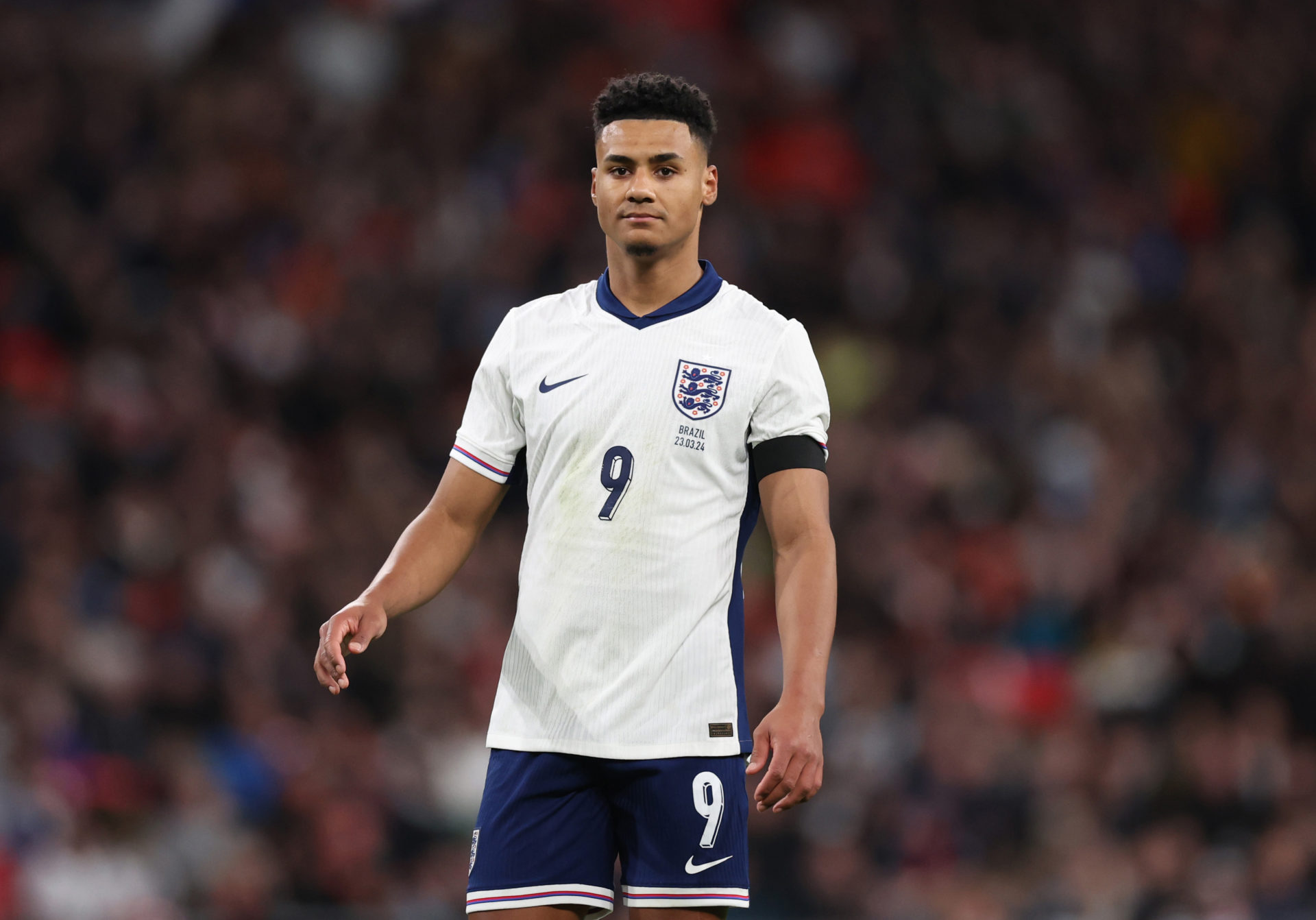 Ollie Watkins. Photo credit: England media.