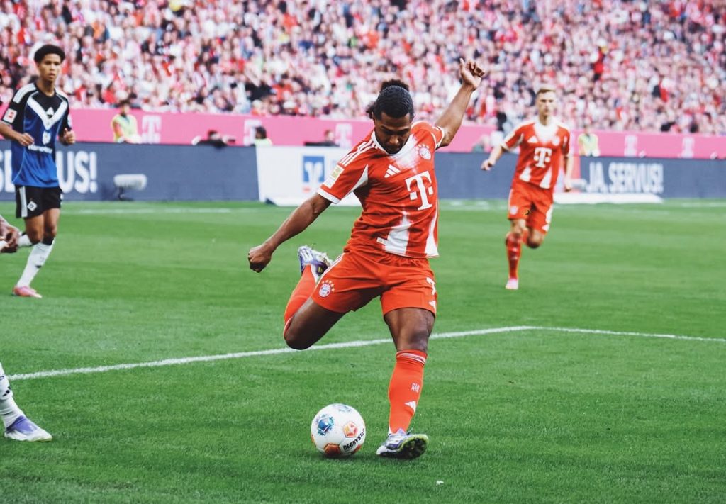 Gnabry of Bayern (Photo Credit - Gnabry via X)