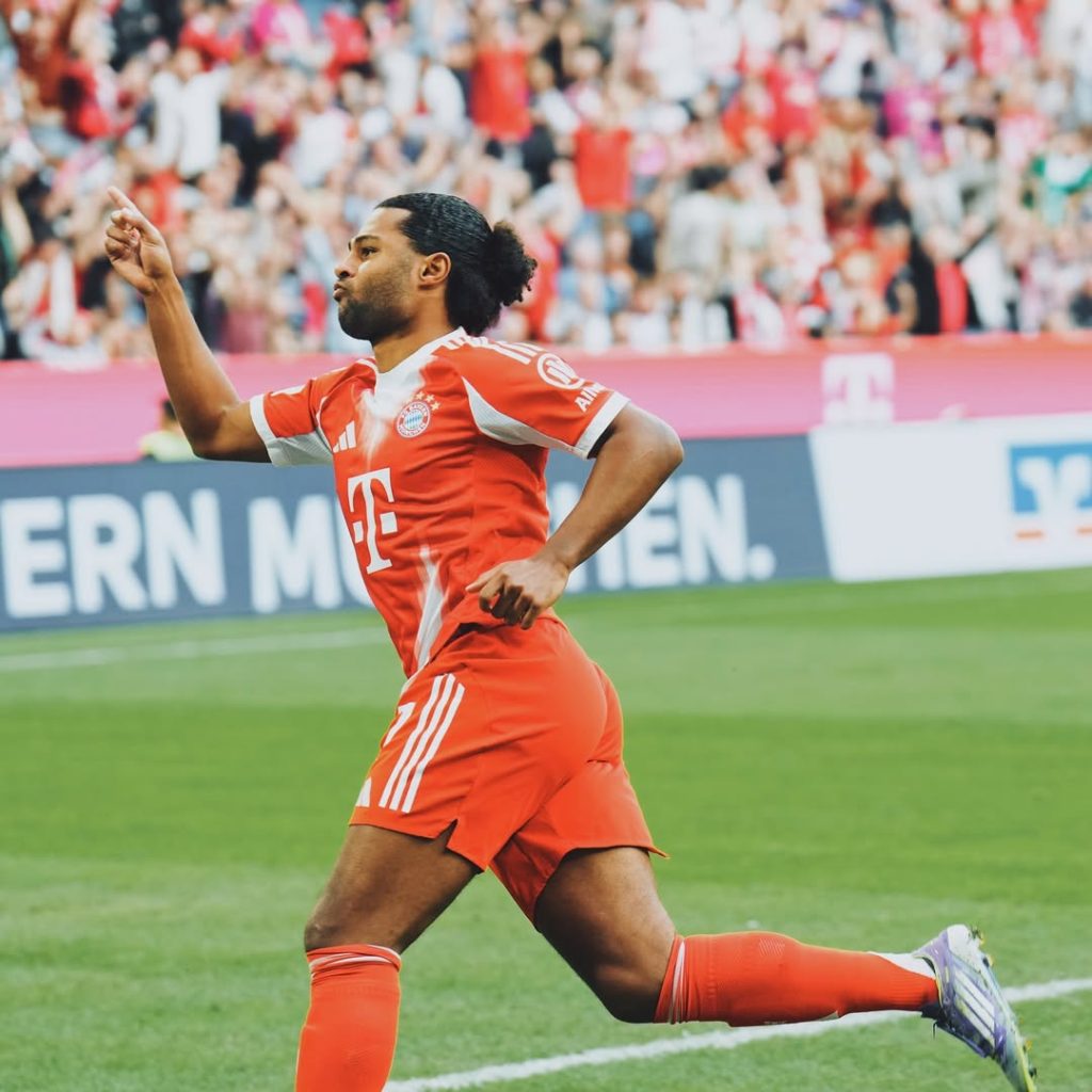 Gnabry of Bayern (Photo Credit - Gnabry via X)