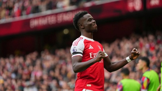 Bukayo Saka (Photo Credit: Arsenal Media)