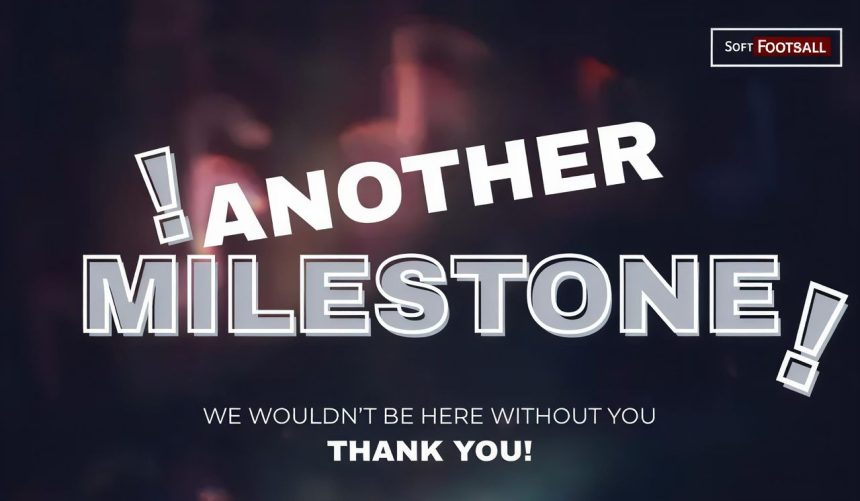 Softfootball Milestone (Photo Credit: Softfootball Media)