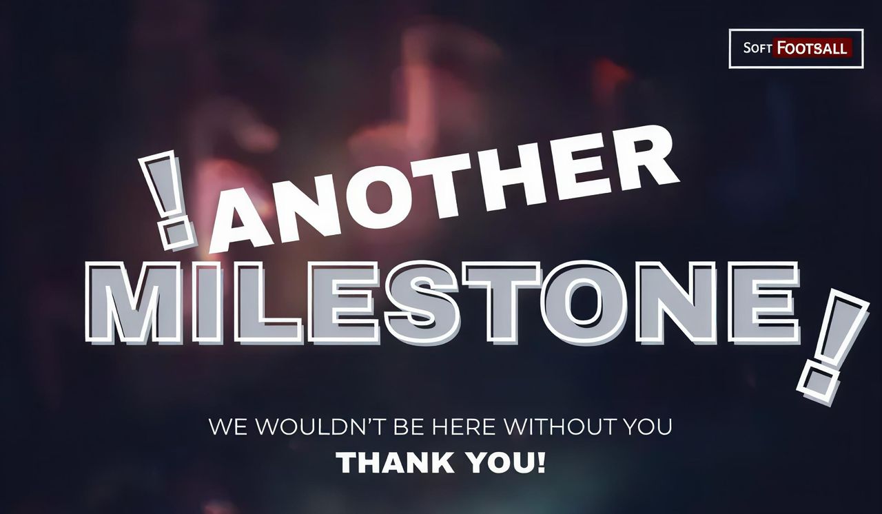 Softfootball Milestone (Photo Credit: Softfootball Media)