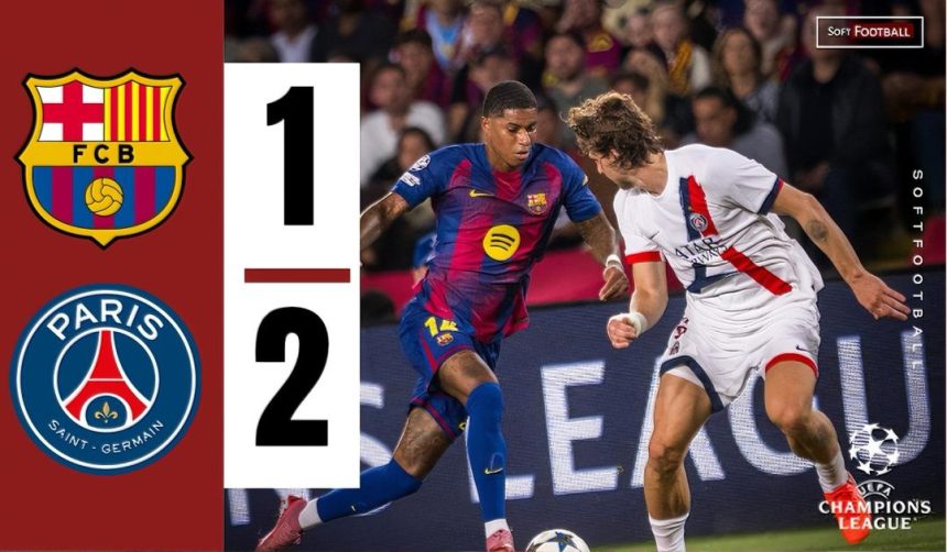 FC Barcelona vs Paris Saint Germain (Photo Credit: SoftFootball Media)