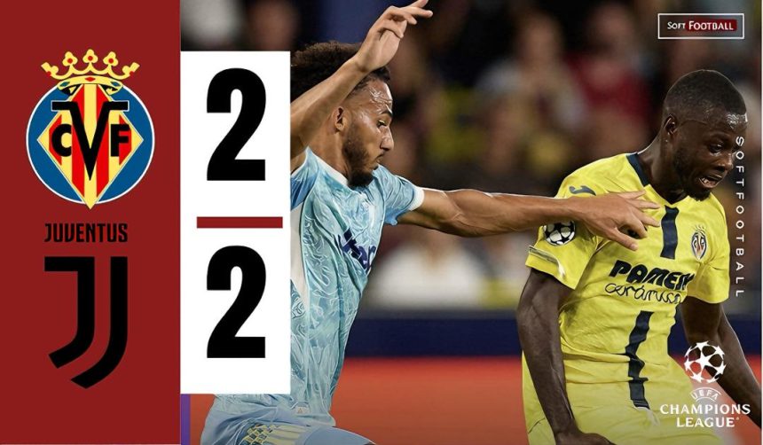 Villarreal vs Juventus (Photo Credit: Softfootball Media)