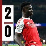Arsenal beat Olympiacos 2-0 to extend their perfect record in the Champions League. (Photo credit: Softfootball).